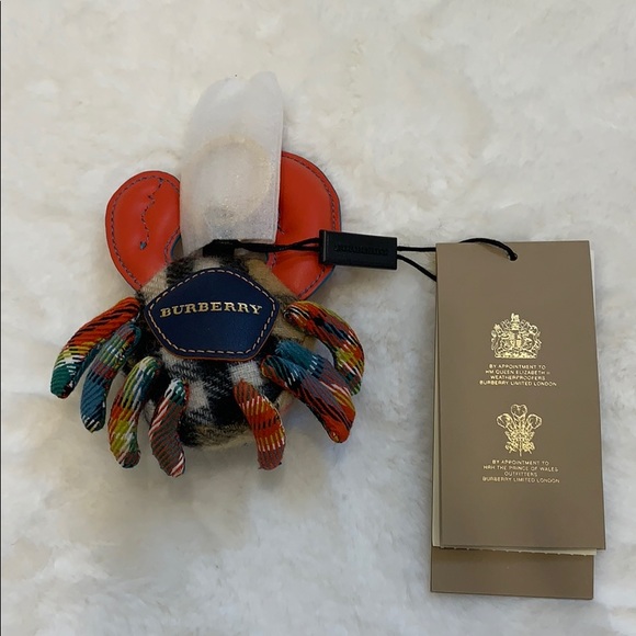 NWT BURBERRY CRAB LIMITED EDITION KEYCHAIN - Picture 4 of 6